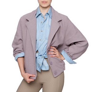 American Apparel Cotton Ottoman Ribbed Jacket